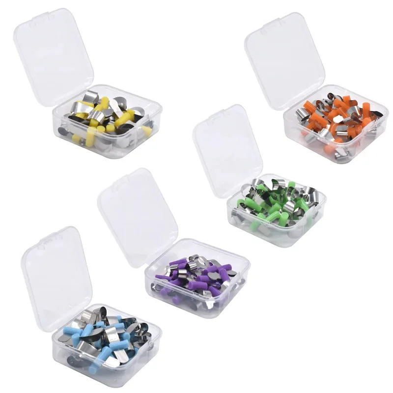 20 Pieces/ Box Lab Stainless Steel Forming Sheet, Bean Paste Forming Sheet, Special Fixed Slot Forming Sheet Tools