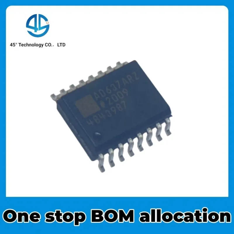 

5PCS Original AD637ARZ AD637AR AD637 SOP-16 DC Converter Chip active components in stock New Original Stock IC CHIPSET