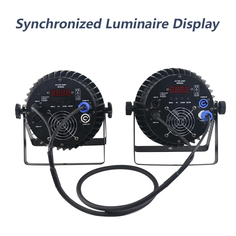 5 Meters/ 3 Meters Length Combination Powercon Plug DMX Cable Power Line Lighting Accessories For Stage Wedding DJ Disco