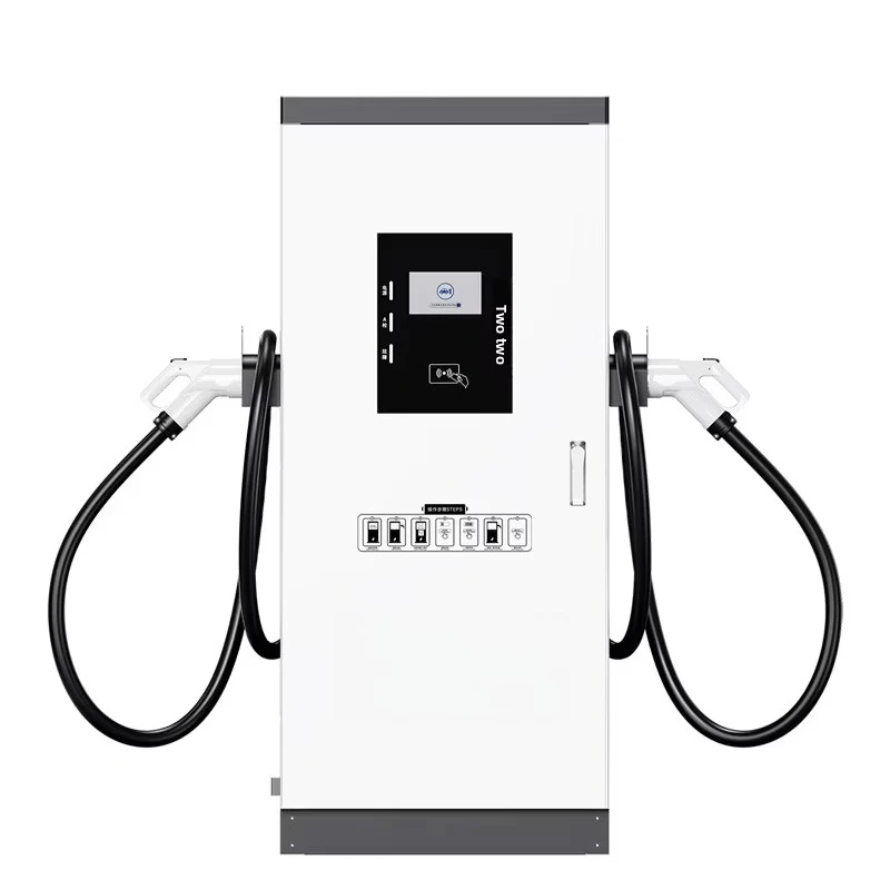 All in One DC Charging Pile 60kW Dual Port GBT Fast for Logistics Park EV Charging Station High Speed Custom