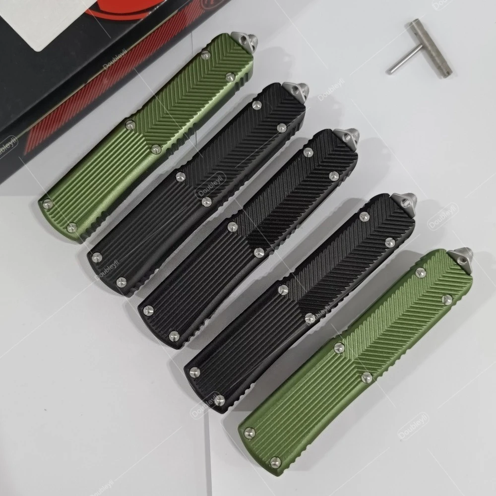 Every Day Carry Lightweight Micro UT-90 Knife Compact Practical Outdoor Camping Cutting Knife Aluminum Alloy Handle D2 Steel Pocket Knife