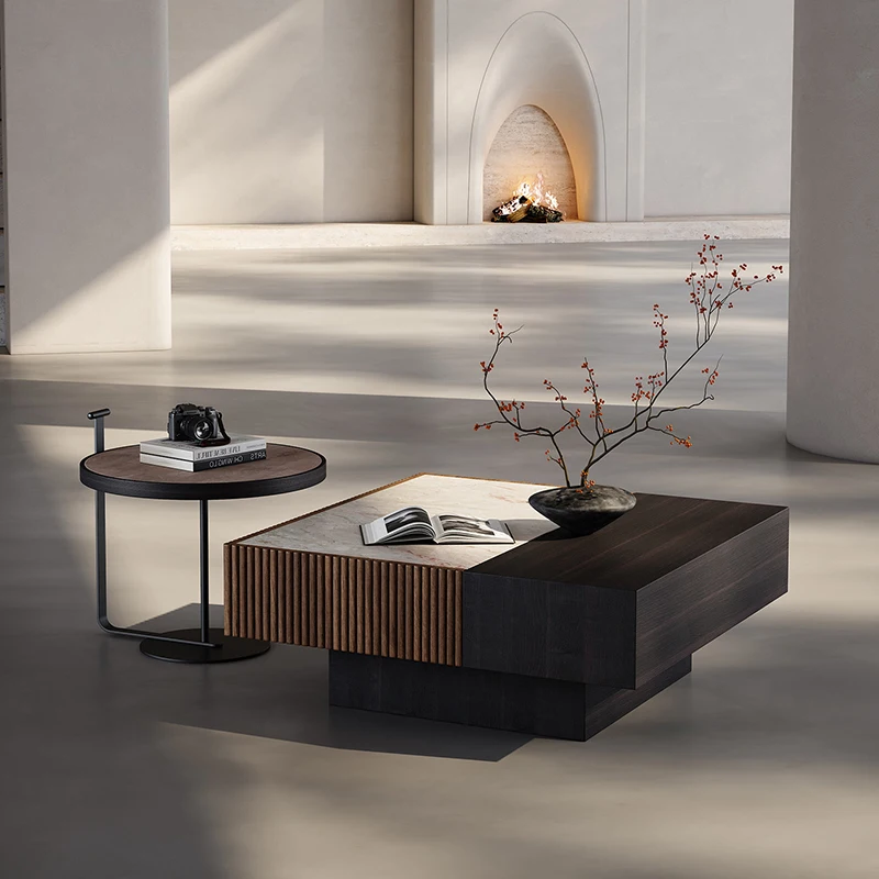 Creative Nordic Coffee Tables Trendy Aesthetic Quality Unique Side Table Luxury Mesa De Centro Sala Living Room Furniture