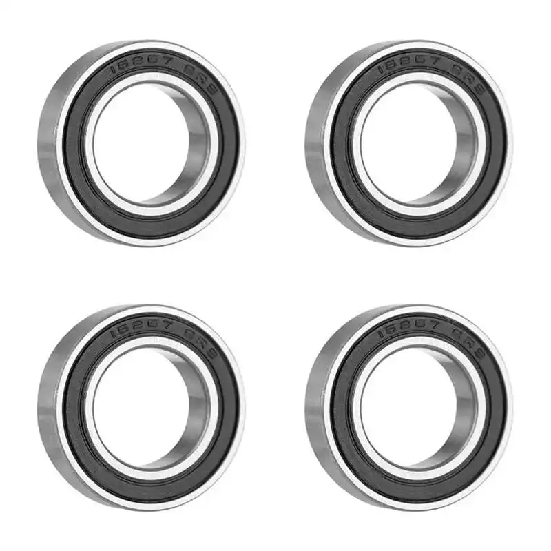 4Pcs 15267-2RS Rubber Sealed Deep Groove Ball Bearing 15x26x7 mm Rubber Sealed Bearing