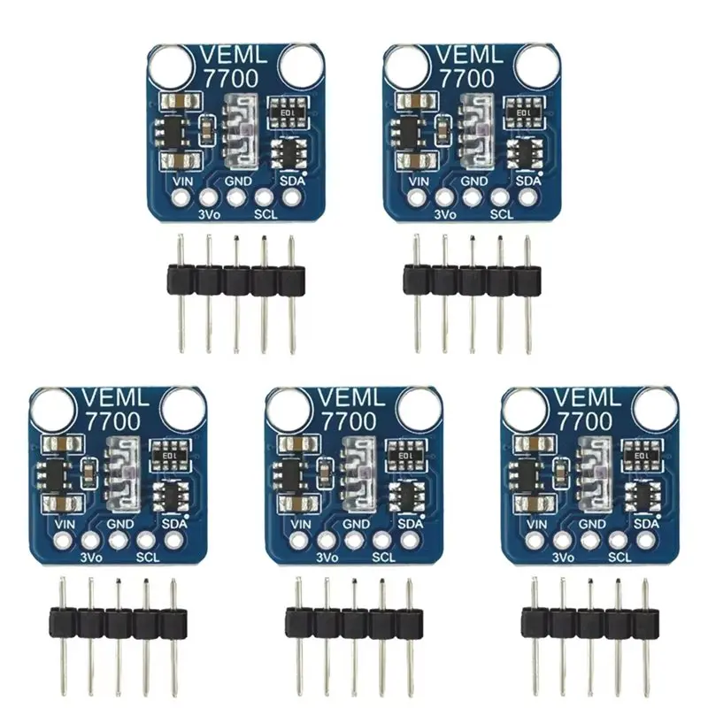 

JABS-5PCS VEML7700 Ambient Light Sensor Module 16-Bit I2C 0-120Klux For Arduino Raspberry Pi Auto Brightness