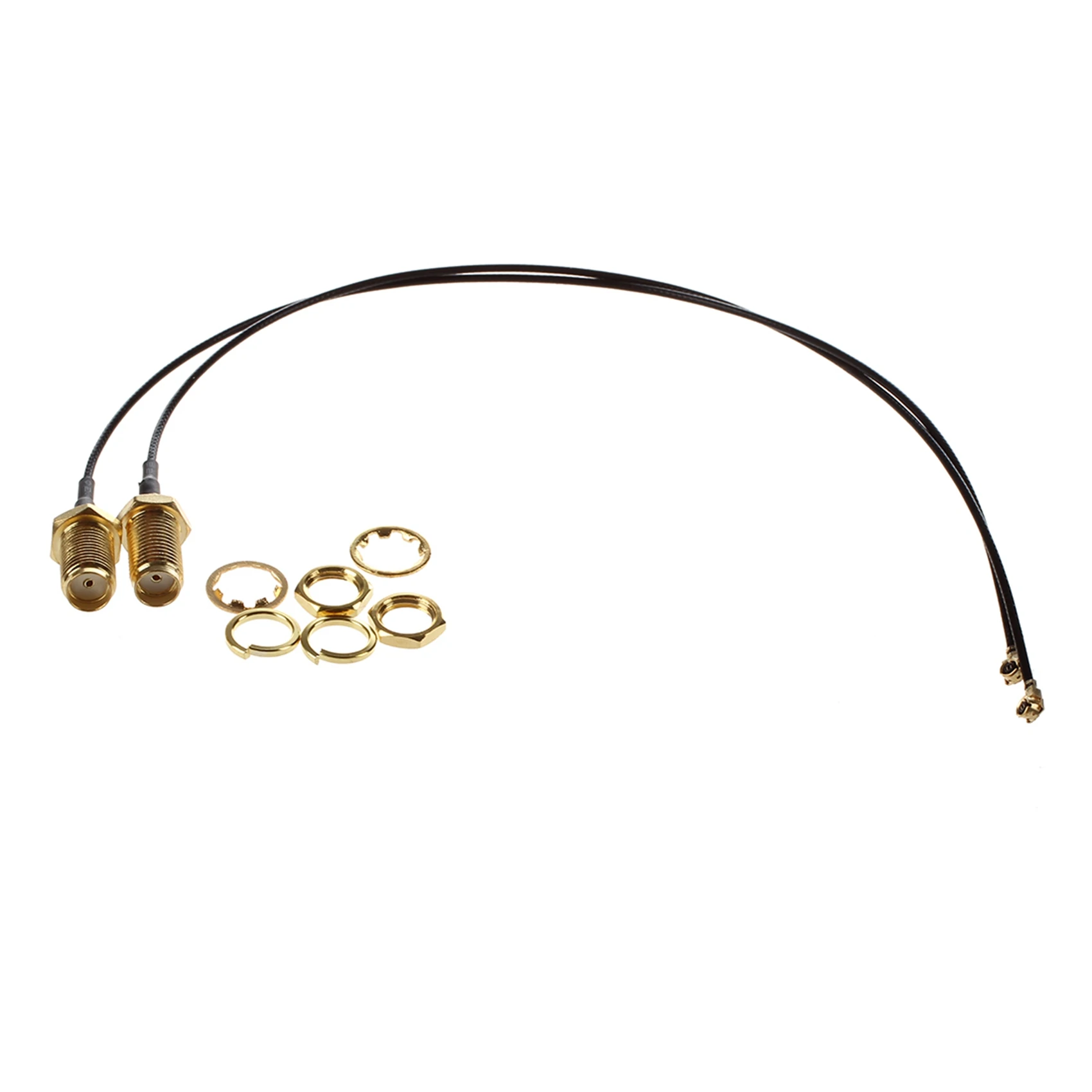 4 Pcs. WLAN Antennas Pigtail HIROSE U.Fl SMA Box Adapter Cable  RSMA 20Cm