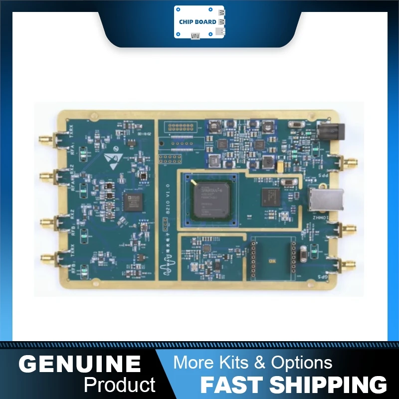 

Luowave USRP B210 SDR board, 70MHz-6GHz, USB3.0, FPGA, UHD GNU Radio platform