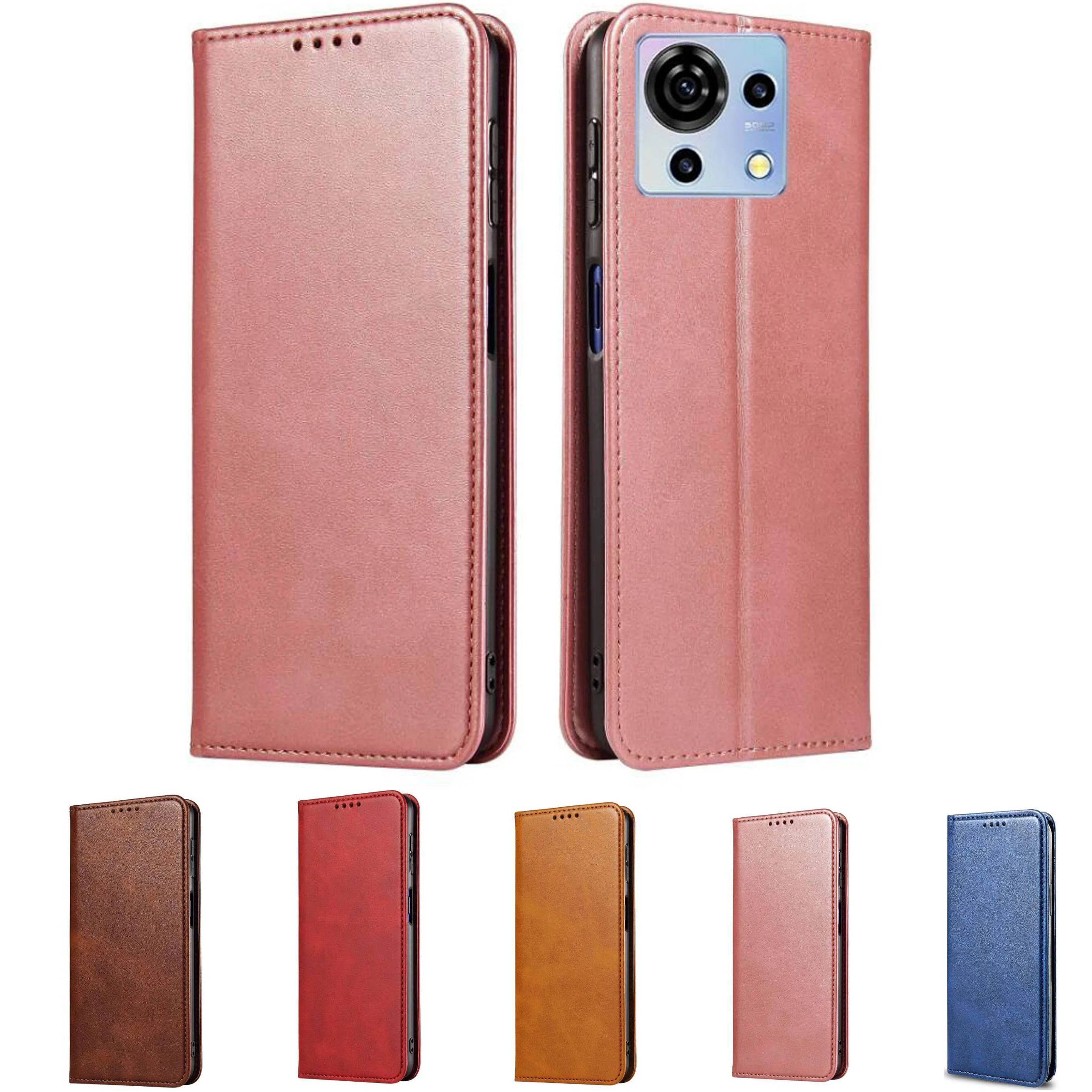 For ZTE Blade V50 Vita Case Silicone Leather Wallet Flip Case For ZTE Blade V50 Vita Case Wallet Cover Coque Fundas 