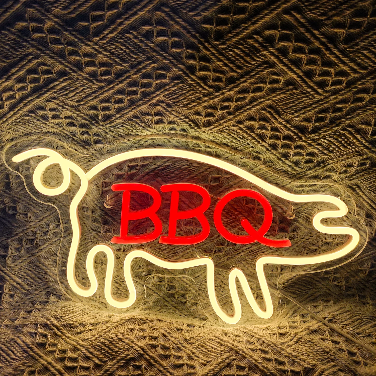 Bbq Neonbord Op Maat Gemaakt Licht Slaapkamerletters Ontwerp Bar Party Restau Home Arcade Winkel Led Lichtgevende Bord Kunst Wanddecoratie