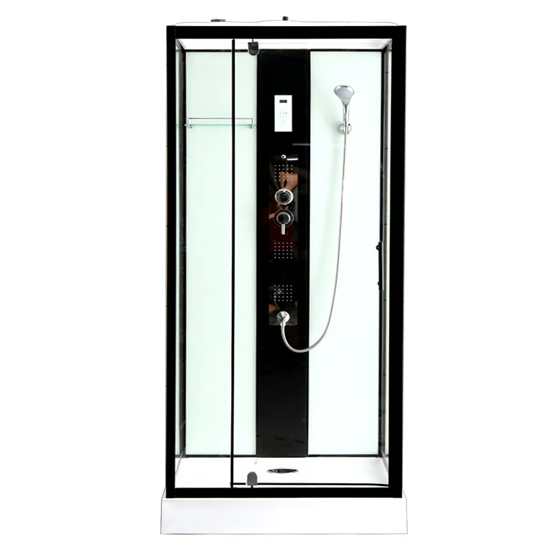 Square shower room small apartment tempered glass partition household integrated