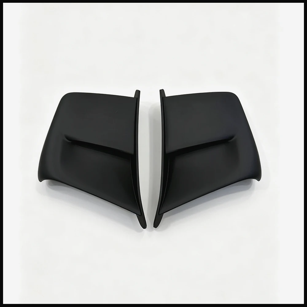 Motorcycle Aerodynamic Winglet For Suzuki GSXR1000 GSX-R1000 2017-2024 Matte Black Front Fairing Wing No Drilling Racing Spoiler