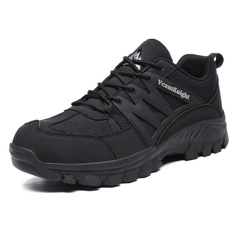 

New Large-Sized Men'S Work Shoes, Fashionable Thick-Soled Outdoor Hiking Men'S Boots, And Casual Sports Men'S Shoes