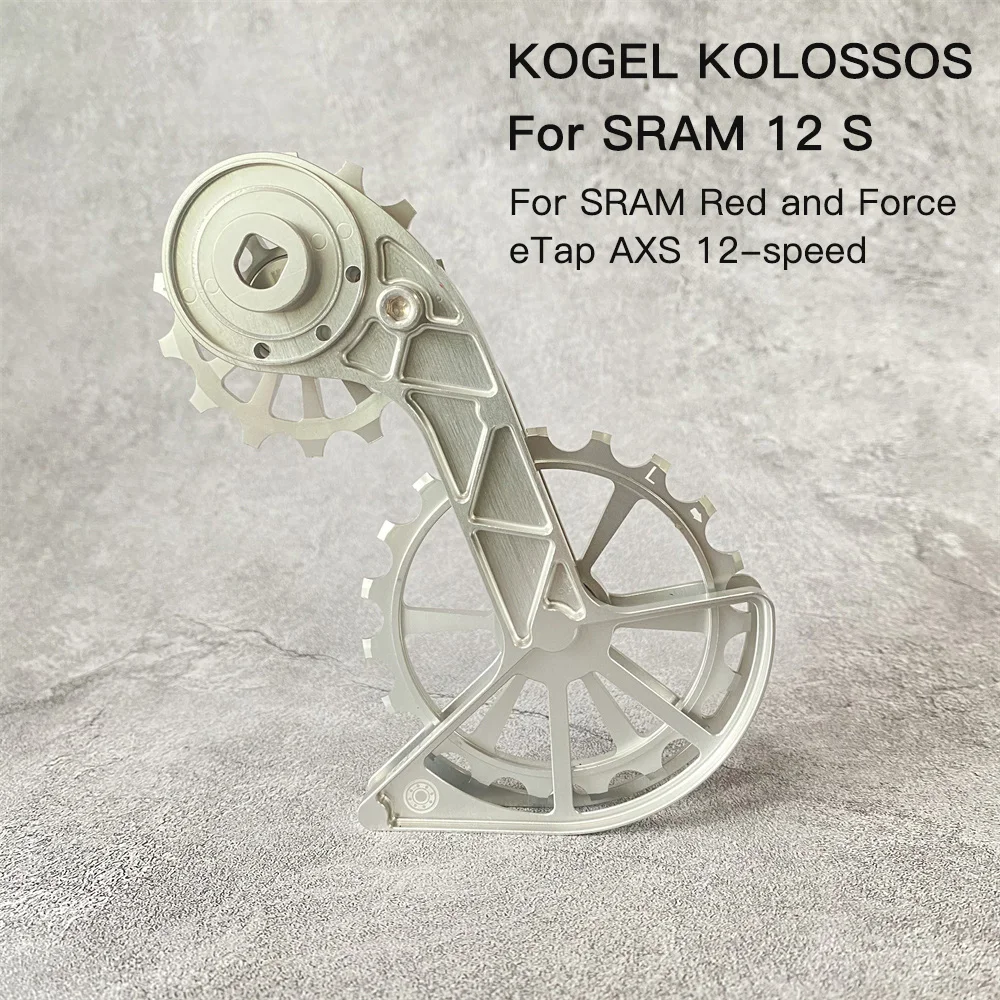 Kogel Kolossos Derailleur Pulley Wheel Oversized Ceramic Bearing 82g for R9100 R8000 11s & Sram Red Force  eTap AXS 12 speed