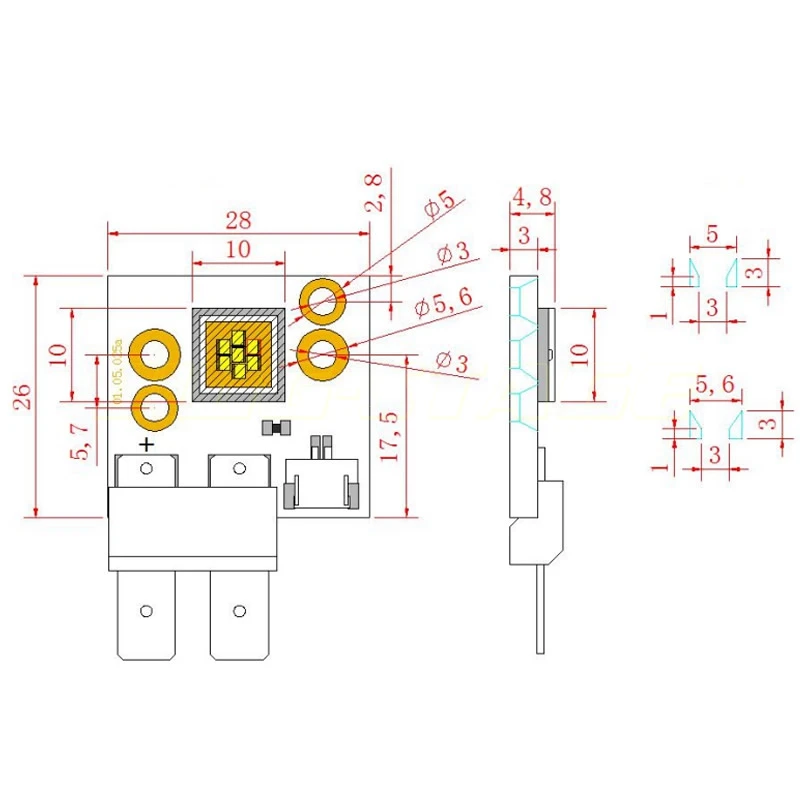 13v-15v-21-25v-ledステージライトチップ-120w、冷白色発光、ムービングヘッド、ディスコ、djランプ用。
