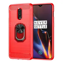 Carbon Fiber Brushed Shockproof Soft Cover For OnePlus 6 1+6 OnePlus6 6.28