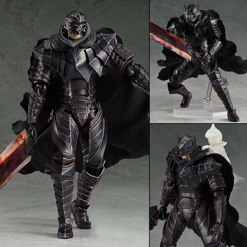 Explosive Swordwind Legend Berserker Gus Griffith Imprinting Warrior Katz Black Swordsman Ver Model Hand Toy Gift 2024 New Model