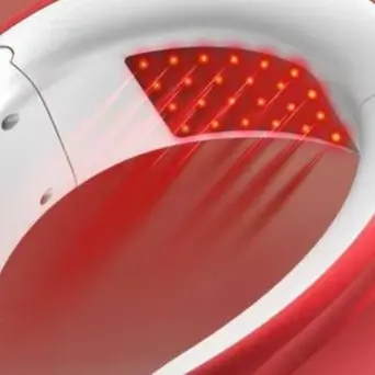 

Cervical Spine Therapy Massager with 635nm Red Light & 465nm Blue Light Wireless Heating Pad for Neck Pain Relief