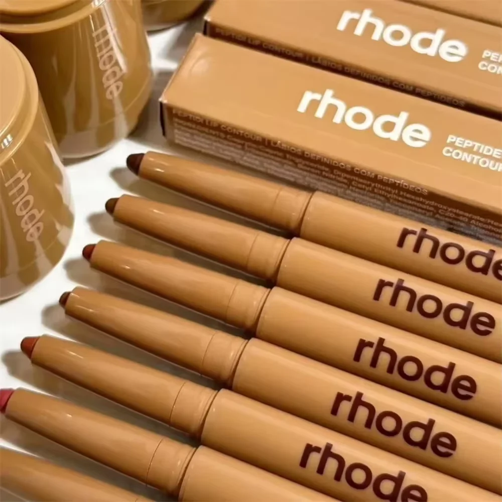 Lápiz Labial Rhode, Tinte Labial, Maquillaje, Polvo para Rubor, Brillo Labial, Marca de Maquillaje, Lápiz para Dar Forma a los Labios con Péptidos, Larga Duración