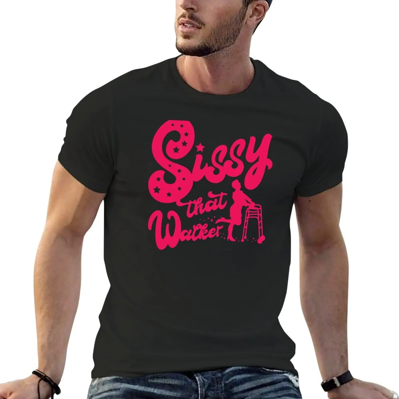 Sissy That Walker T-Shirt vintage graphic tee summer top funny t shirts for men