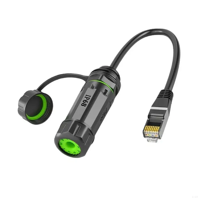 E1PF Couplador RJ45 RJ45 Conectores RJ45 Garantir proteções poeira