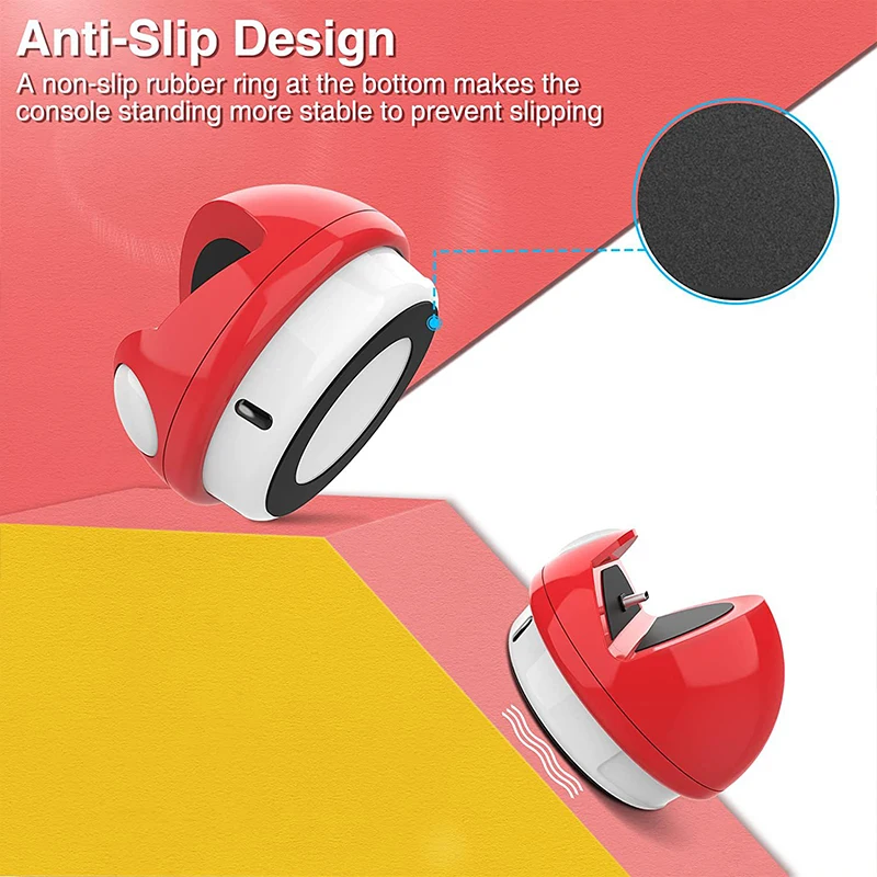 New Game Console Charger Creative Mushroom Head Charging Base Game Console Accessory For Nintendo Switch Lite Oled