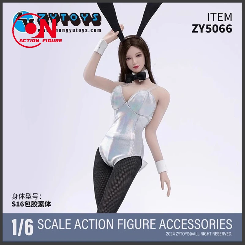 

ZYTOYS 1/6 Scale ZY5066 Soldier Bunny Girl Costume Clothes Set Fit 12'' Action Figure Model Toys