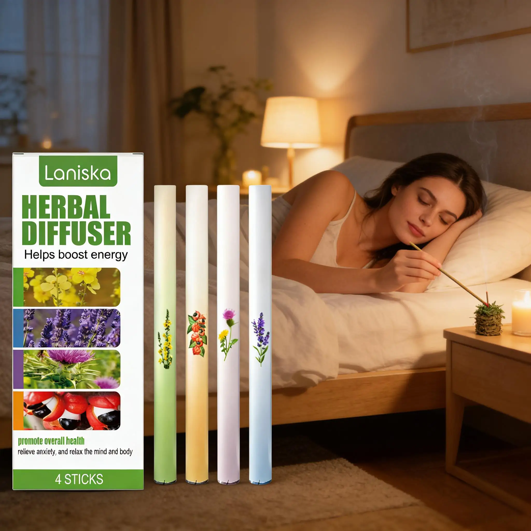 Lung Detox Diffuser Pen Improve Clear Breathing Cleansing Lung Relief Nasal Congestion Help Quit Smoking Herbal Boost Energy Pen
