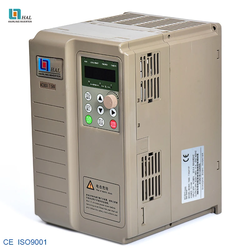 AC Drive 220v to 380v 4kw 5.5KW 7.5kw Input voltage 1PH/3PH 220v, Output voltage 3ph 380V VFD RS485 Frequency Converter