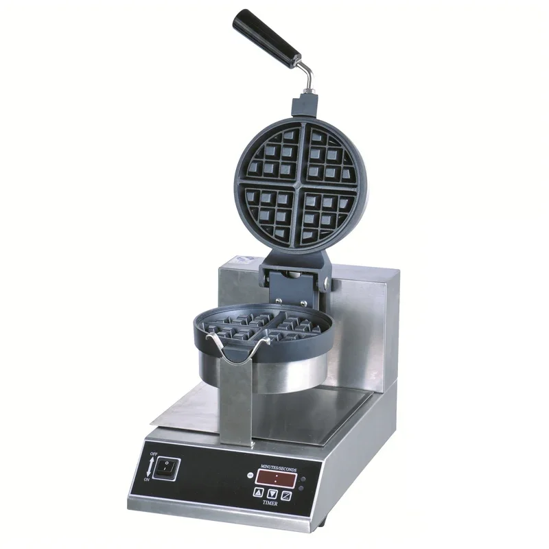 

Single headed waffle commercial muffin machine, grid cake machine, baking machine, Man coffee milk tea shop