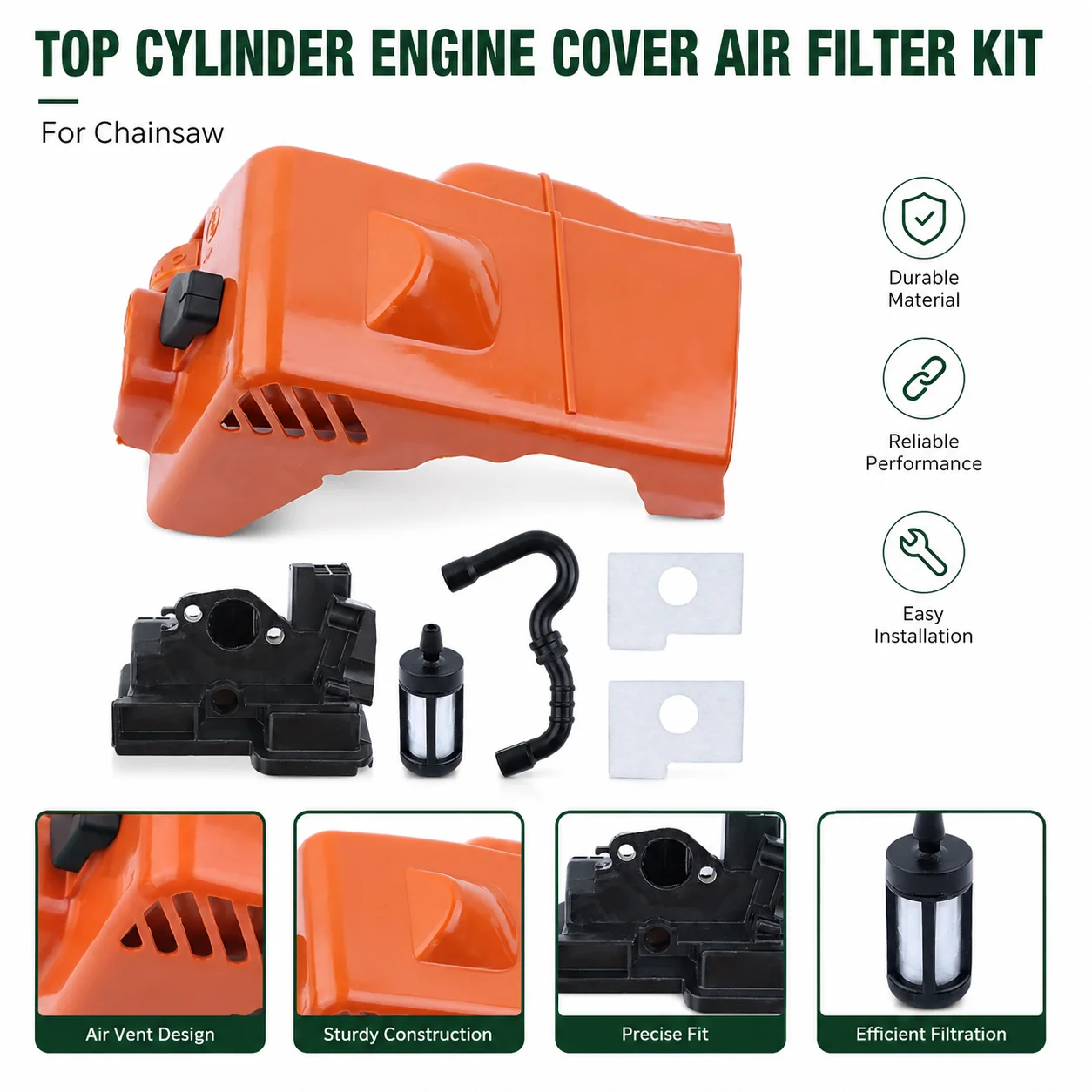 Комплект крышки цилиндра, корп – обзор и цена Stihl Chainsaw Ms170
