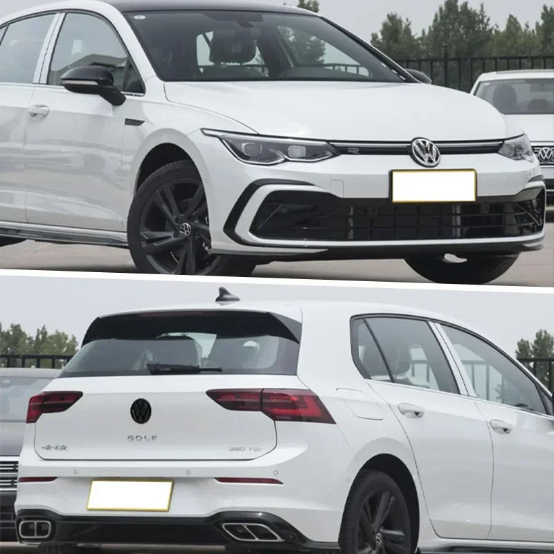

Car 135mm 110mm Front Grill Emblem Rear Trunk Lid Badge For Volkswagen Golf MK6 2009 2010 2011 2012 Replacement Auto Accessories