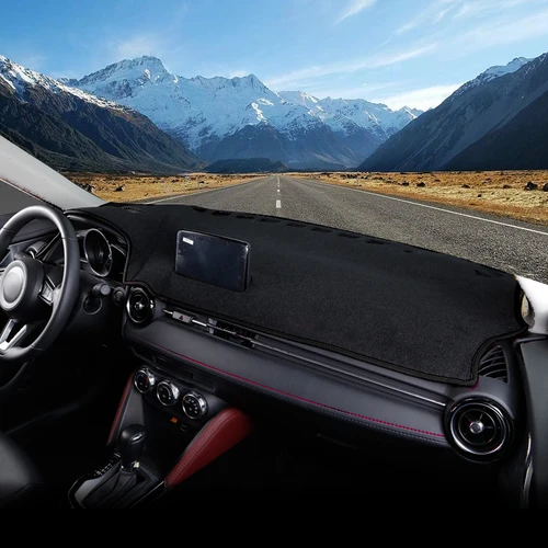 Imagen 2 del producto Para Mazda CX-3 CX3 2014 2015 2016 2017 2018 2019 2020 2021 2022 2023 2024 alfombrilla para salpicadero de coche parasol cubierta antideslizante Accesorios