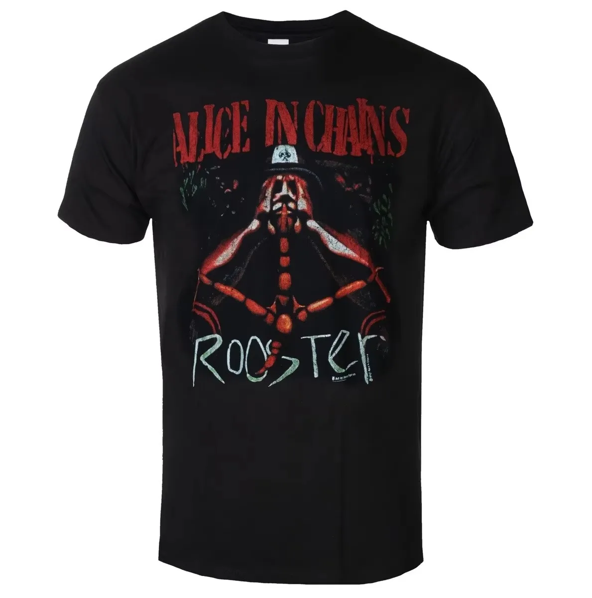 Dirt Tracklist Alice in Chains Grunge Band Graphic T-Shirt Cotton Men Women Streetwear Tee