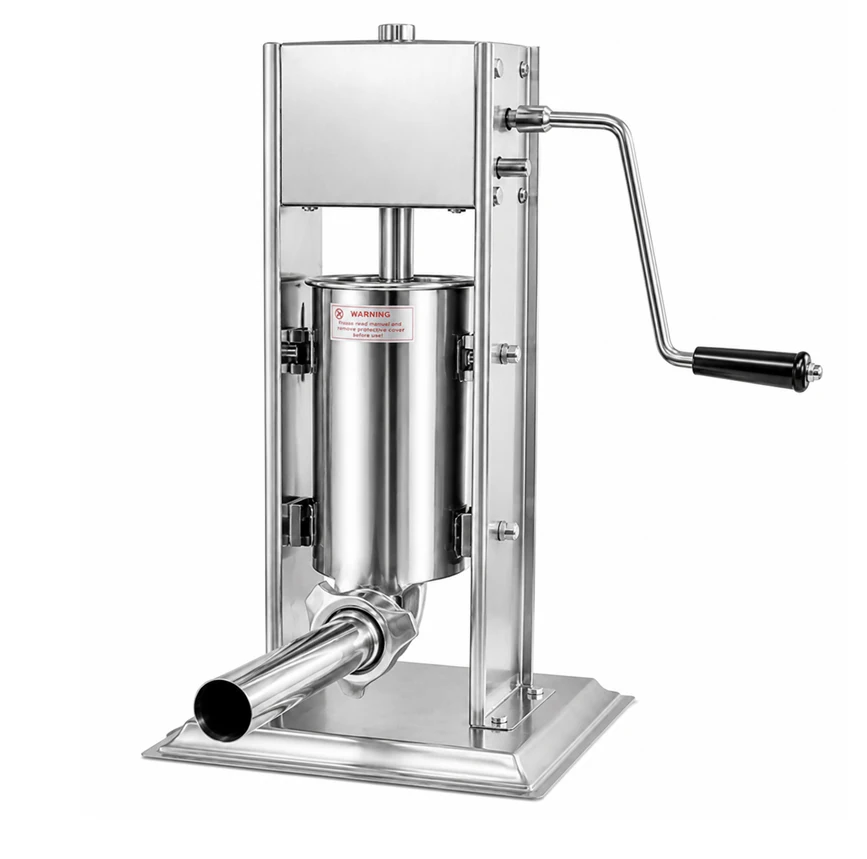 2L~15L Commercial & Home Use Vertical Manual Sausage Stuffer Stainless Steel Sausage Filler Machine For Making Sausage Hot Dog