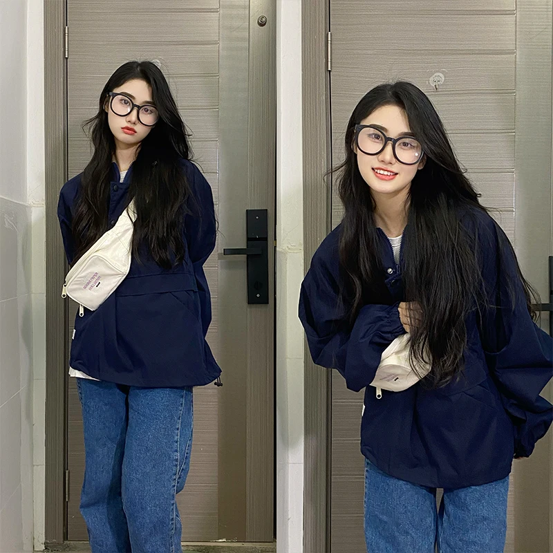 

Ideal Island Japanese Sle Functional Jaet Women's Autumn Workwear Mountain Climbing Hooded Outdoor Tibet Entry Top