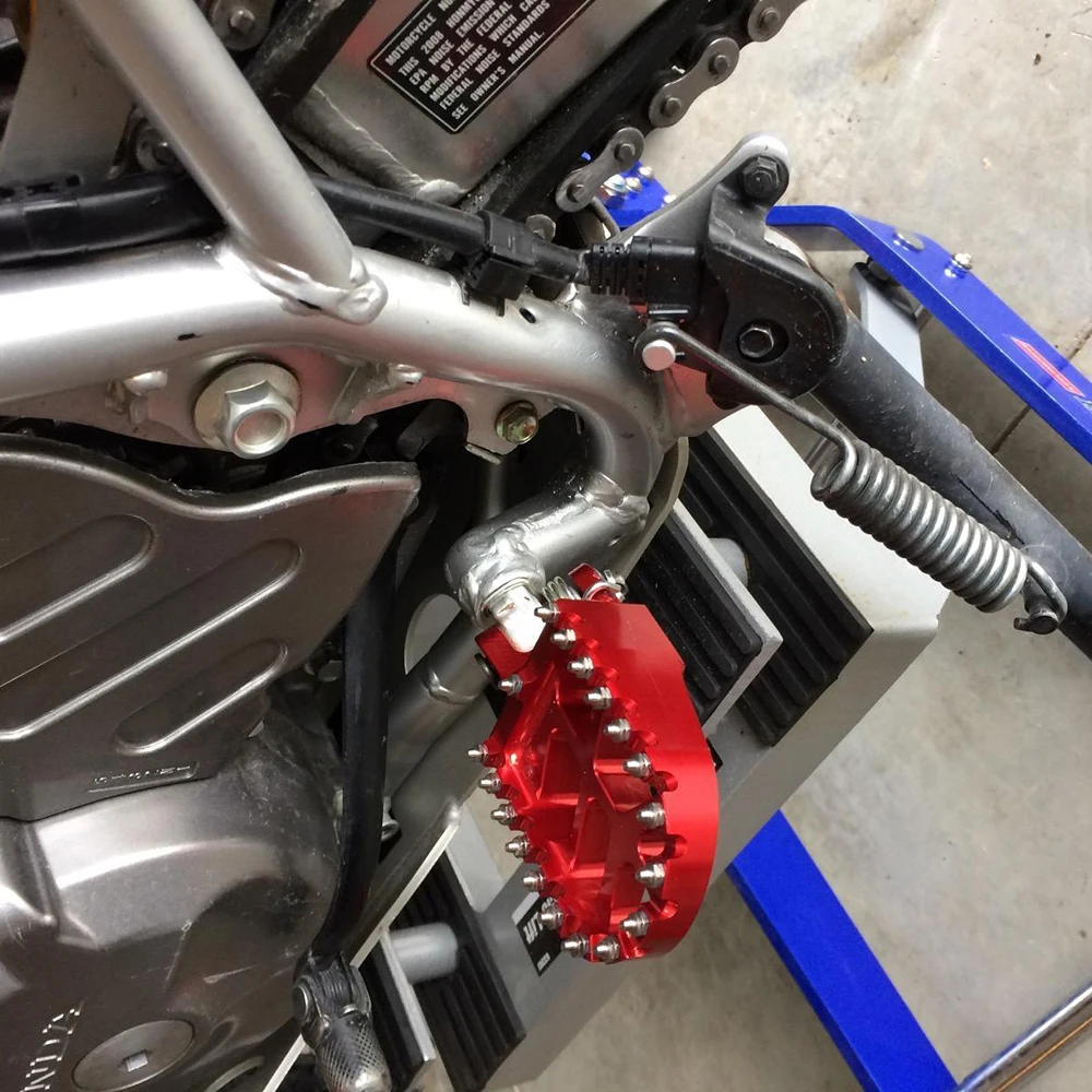 Für HONDA XR650L XR650R XR600R XR600 XR650 XR 650L 650 L R 650R 600R Motorradzubehör Fußrasten Fußpedale – Detail 11