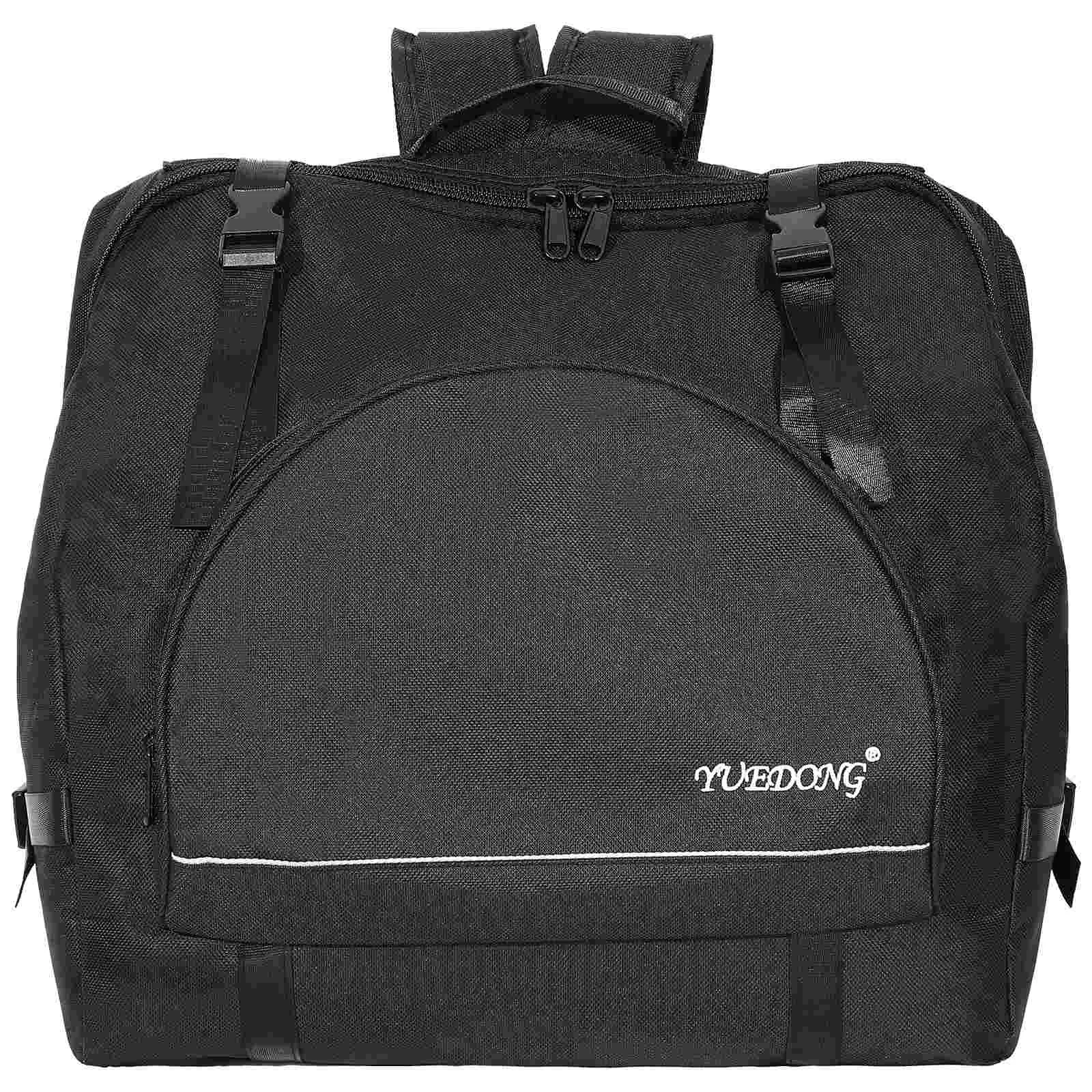 

Shockproof Accordion Backpack Adjustable Case Music Black Oxford Cloth Shoulder