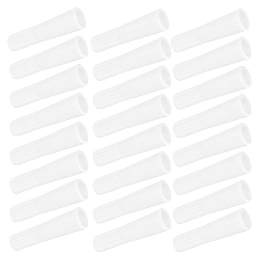

25pcs Curtain Rod Accessories Sturdy Pom Material Easy DIY Ergonomic Grip Vertical Blinds Replacement Parts Office Home
