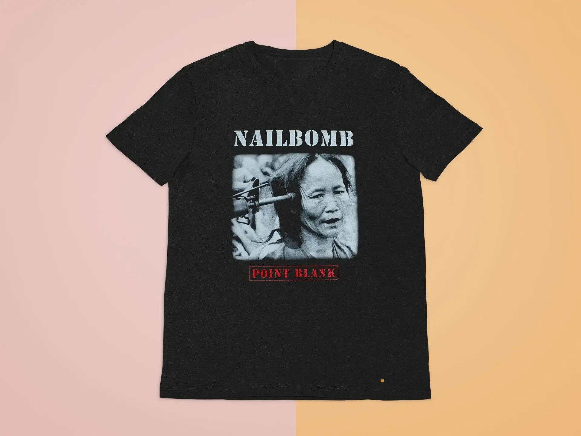 Nail Point Blank 94 Black T Shirt Clothing Size S 4Xl