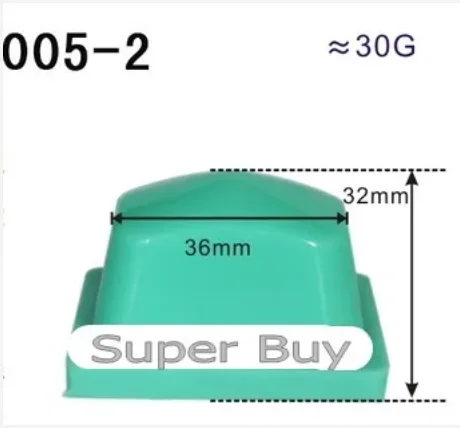 

Силиконовая резиновая накладка для головки 36x22 мм