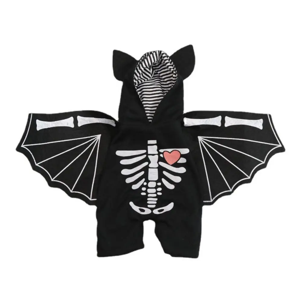 

Decorative Dog Bat Clothing Breathable Wear Resistant Halloween Pet Bat Costume Black Pet Cosplay Costume For Cat Dogs