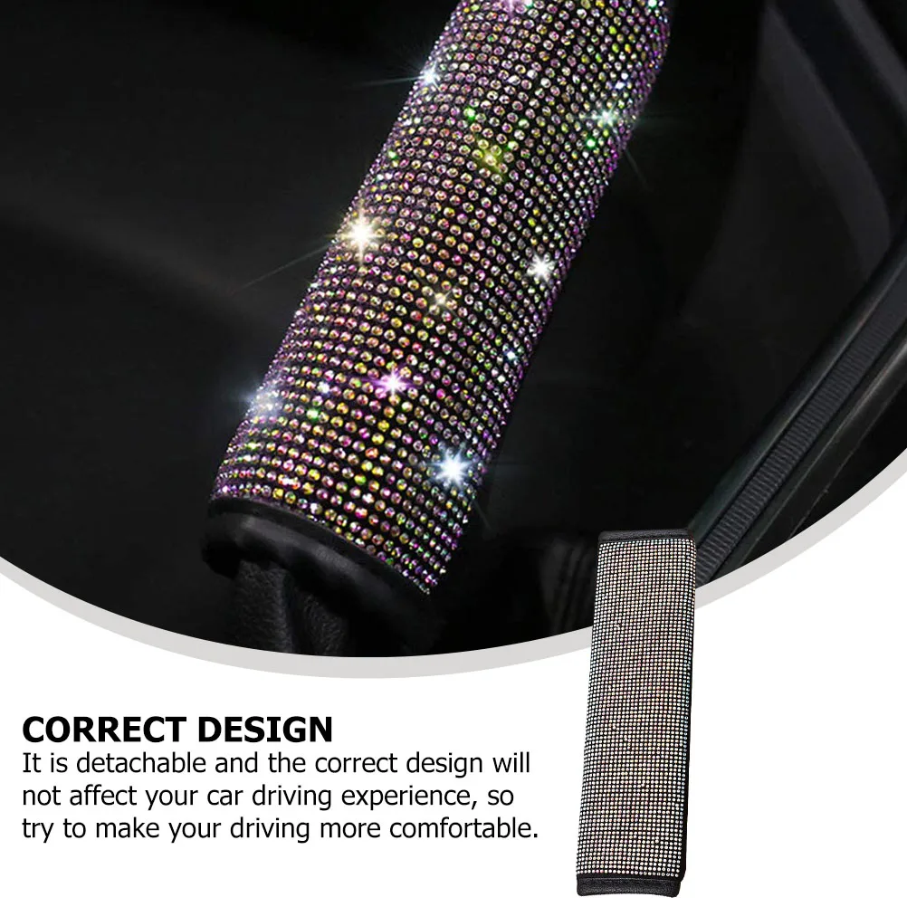

Sparkly Rhinestone Car Cover Decorative Sleeve Auto Interior Durable Lightweight Easy Install Shrink Proof Non