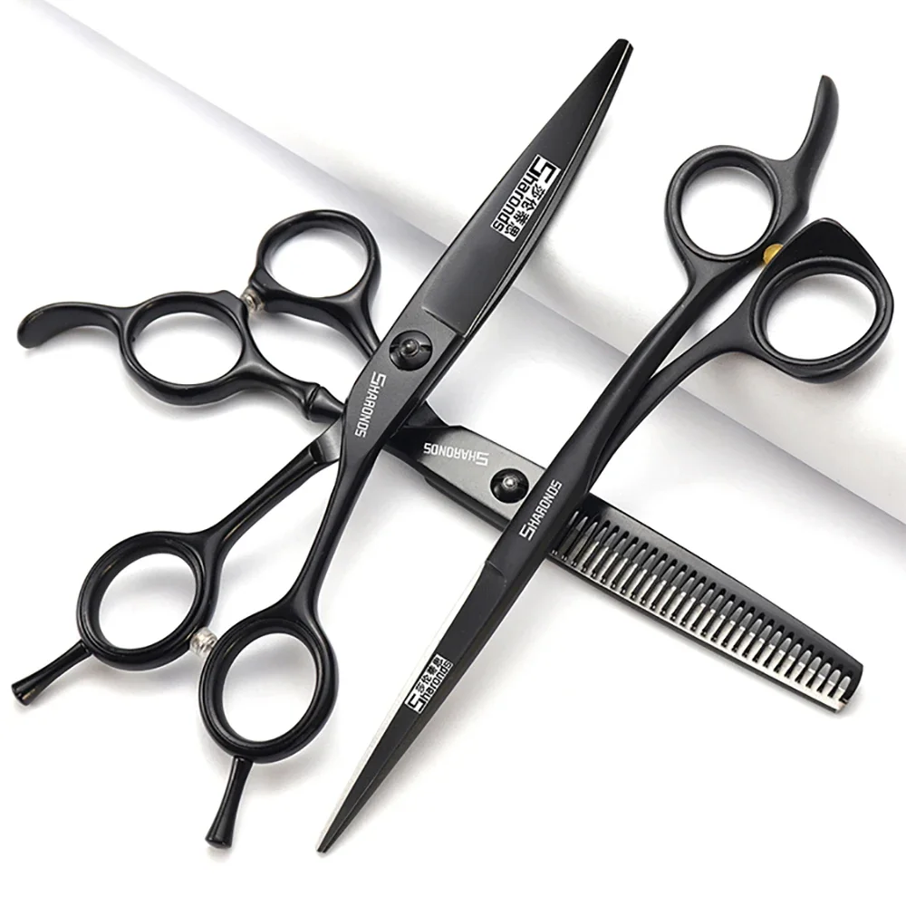 SHARONDS Hairdressing Professional Scissors 440C Japanese Steel Barber Specialized Clippers Hairdressers Dedicated Shears