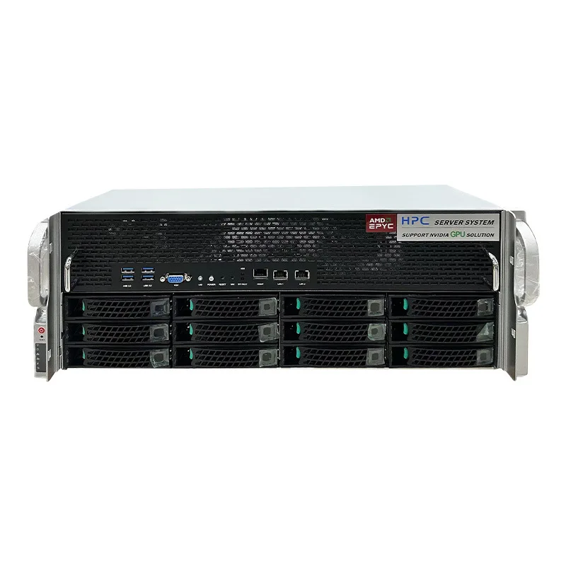 RTX4090/5090 Graphics Card GPU Server A-M-D EPYC9004 Processor Computing AI Server