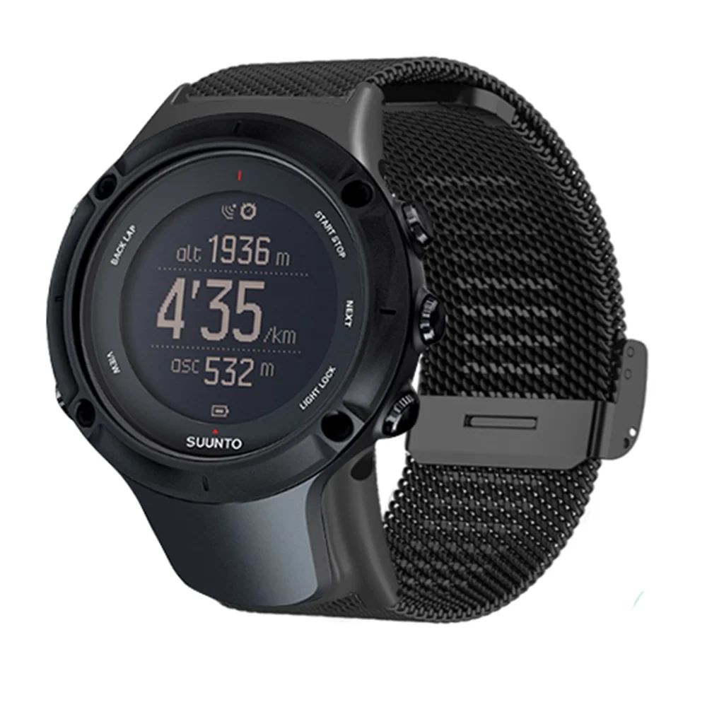 SUUNTO AMBIT 3 밀라노 스트랩, 도구 벨트 포함, 스마트 워치 밴드 교체 팔찌 액세서리