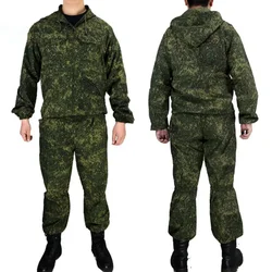 KMX Combat Suit Set for Russian Outdoor Hunting Breathable Cover Coat Summer Camouflage Hunting Combat Suit EMR MC SSO MOX KMX