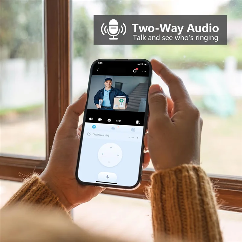 【Home-Tools!】Doorbell Camera No Monthly Fee Wireless Doorbell Camera Outdoor Door Bell Camera