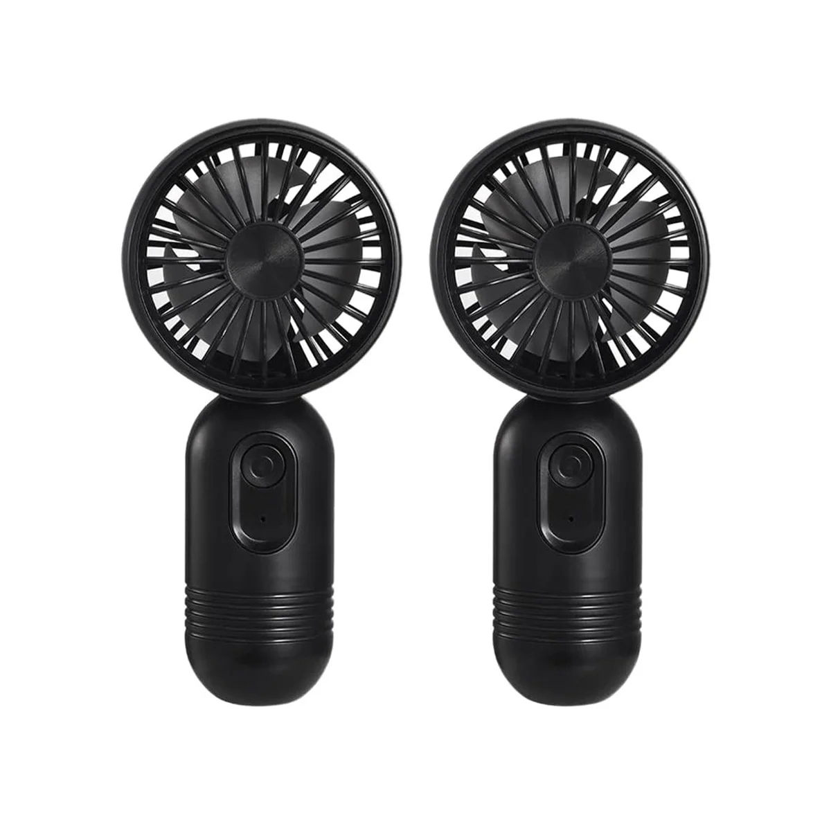 

2 Packs of Mini Portable Fan, Small Handheld Fan, USB Battery Powered Personal Eyelash Fan with 3 Speeds