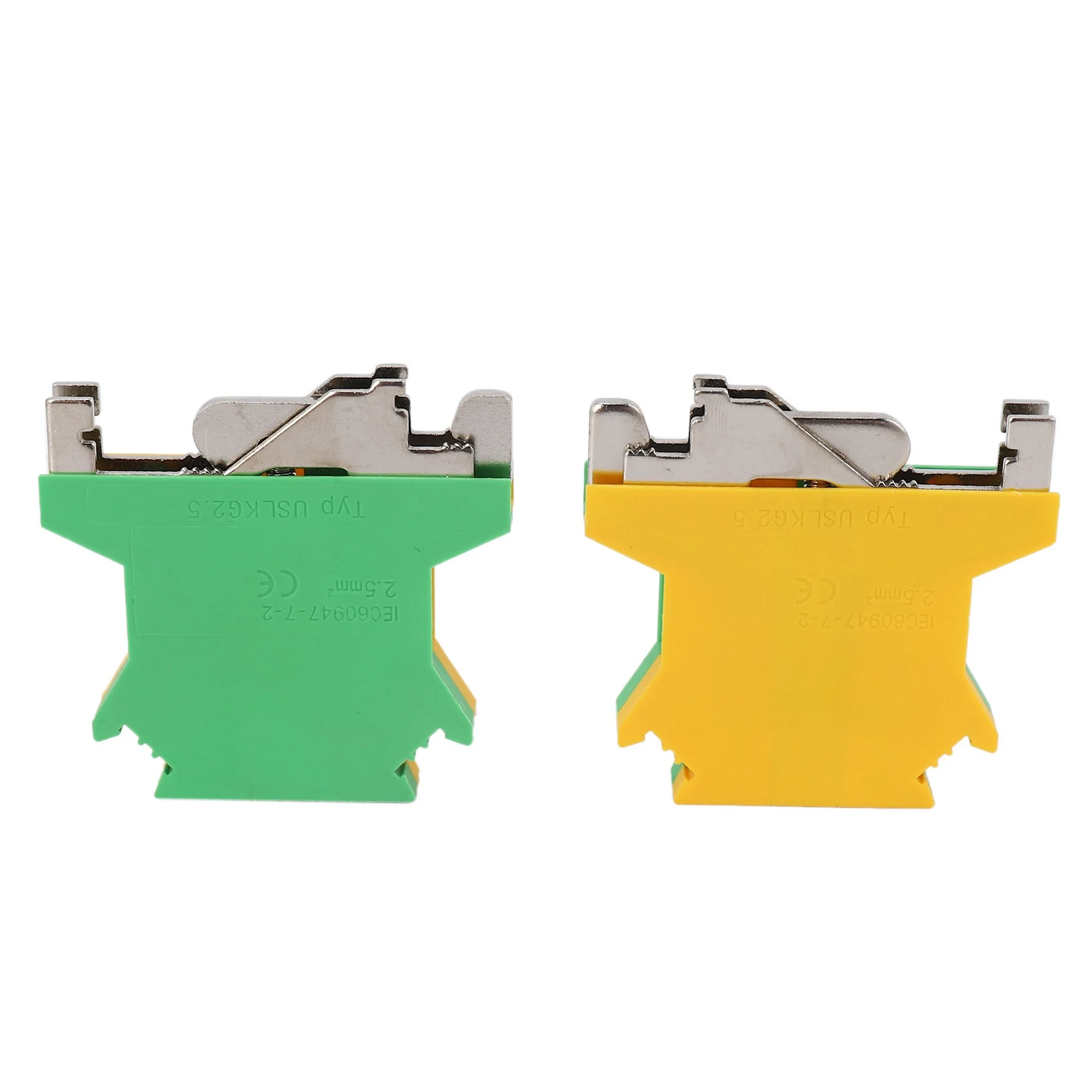 AT02-3X DIN Rail Terminal Blocks Kit Terminal+Ground Blocks+Aluminum Rail+End Brackets+End Covers+Jumpers Kits