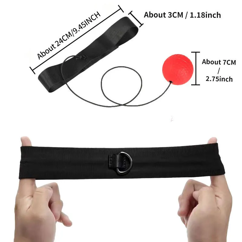 كرة تنفيس تدريب مثبتة على الرأس للبالغين، ملصق جيد الجيل، كرة رد الفعل، كرة سرعة الملاكمة لتخفيف الضغط