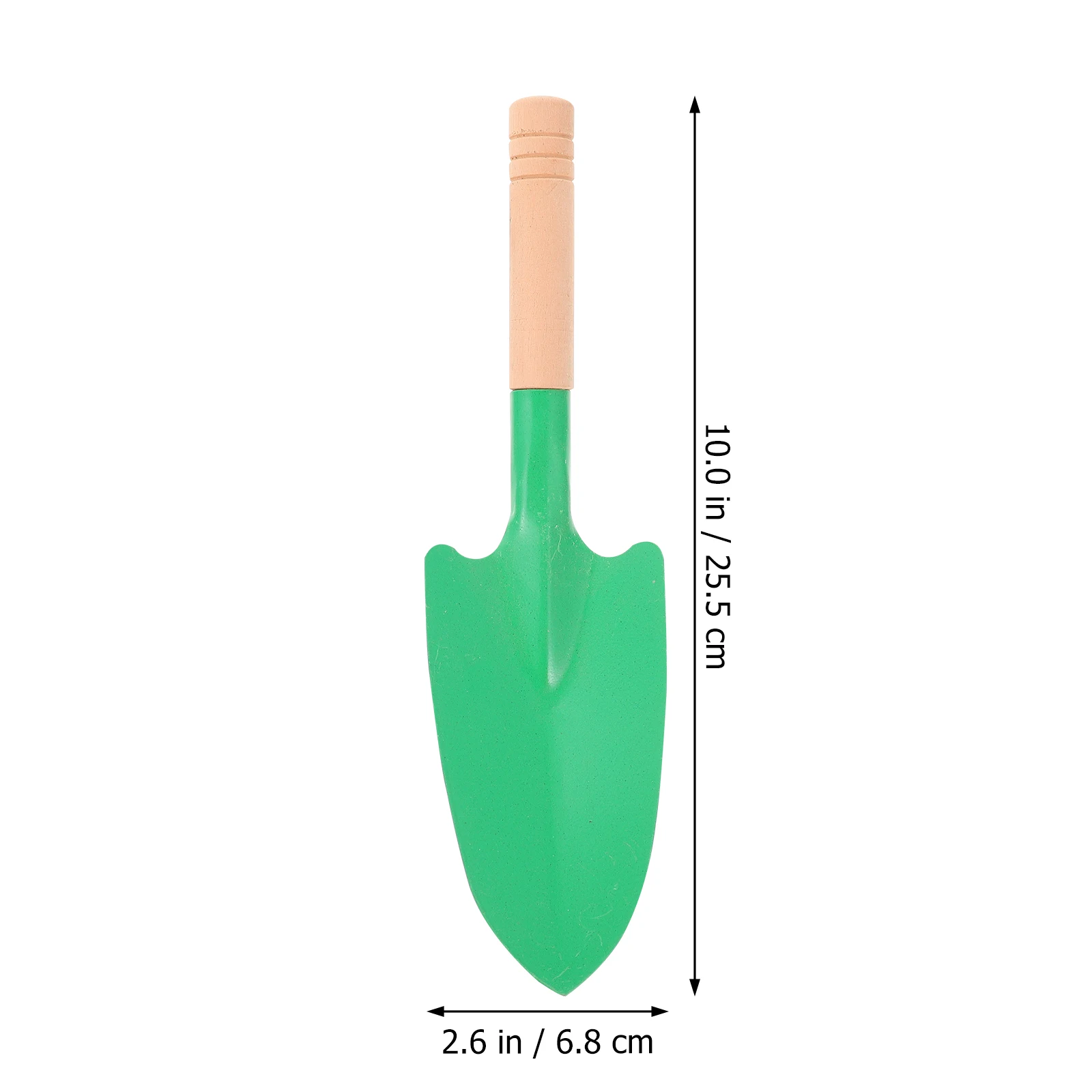 

10 pcs Wooden Handle Shovels Garden Trowels Spades Planting Tools Durable Metal Shovel For Gardening Soil Loosening Vegetables